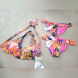 Jessica Simpson Animal print 2 piece bikini